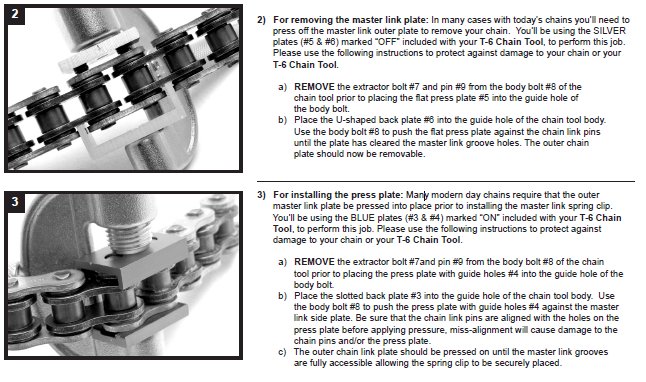 lightweight chain tool